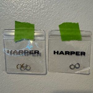 Harper Jewelry 8mm Huggies